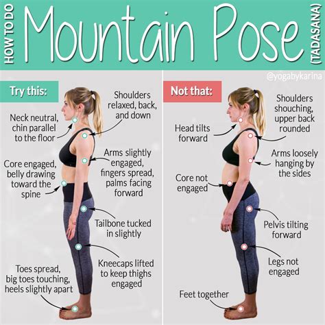 Yoga Tutorial: How To Do Mountain Pose - Yoga by Karina