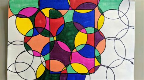 Arts and Crafts - Geometric Shape Art - YouTube