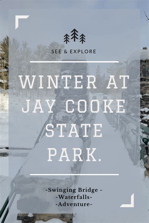 Winter at Jay Cooke State Park