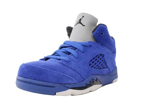 Jordan - AIR JORDAN 5 RETRO V TD SZ 10 C KIDS ROYAL BLUE SUEDE FLIGHT SUIT 440890 401 - Walmart ...