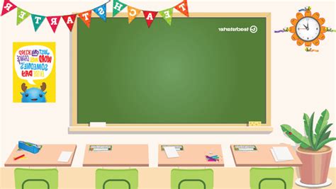 Video Background for Teachers - Classroom | Teach Starter