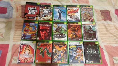 My original Xbox game collection : gaming