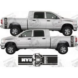 AUTOCOLLANT Dodge RAM side Stripes