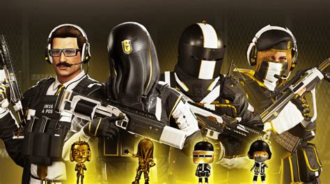 “The Lord” looks golden in the reveal of new Rainbow Six Pro League Sets