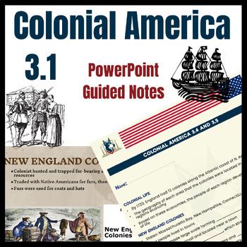 Foundation of U.S. Government | Colonial America Guided Notes PowerPoint