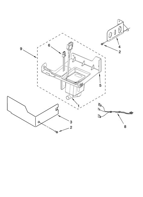 Kitchenaid Ice Maker Parts Diagram - Drivenheisenberg