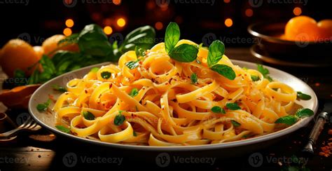 Pasta, food background, Italian national dish - AI generated image 33289539 Stock Photo at Vecteezy