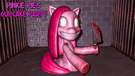 SCARY MY LITTLE PONY HORROR GAME | Pinky Pie's Cupcake Party.exe - YouTube