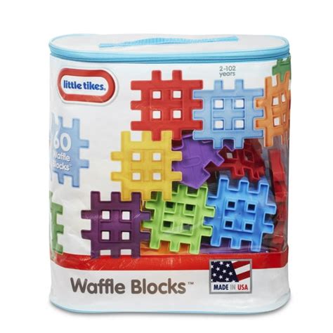 Little Tikes Waffle Blocks 60 pc Bag - Walmart.com - Walmart.com