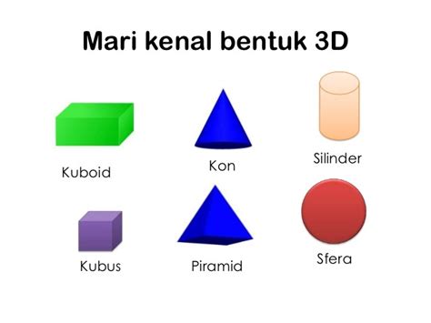 Bentuk 3D Tahun 1 | Mathematics - Quizizz