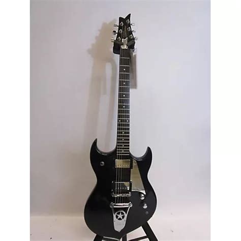 Used Silvertone PAUL STANLEY SIGNATURE BLACK ELECTRIC GUITAR Solid Body Electric Guitar | Guitar ...