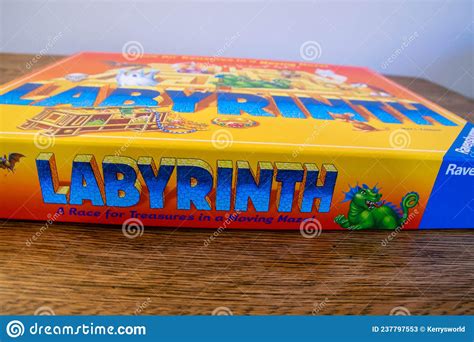 Labyrinth board game editorial stock photo. Image of christmas - 237797553