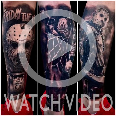 Video of tattoo by Lark Tattoo artist Lance Levine 10/31/20