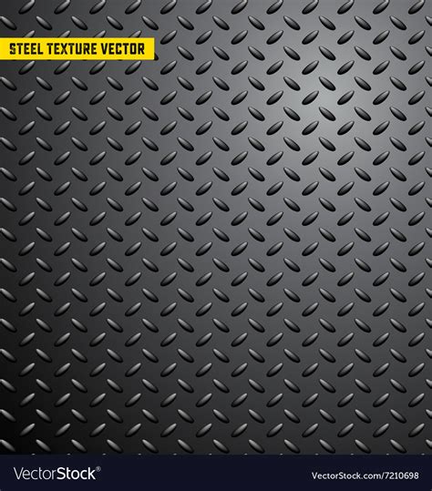 Steel iron metal texture background Royalty Free Vector