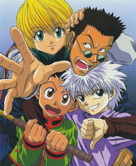 4 main characters in hunter x hunter 2021