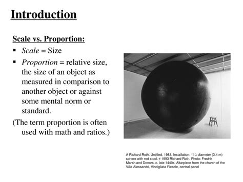 Scale Proportion Photography