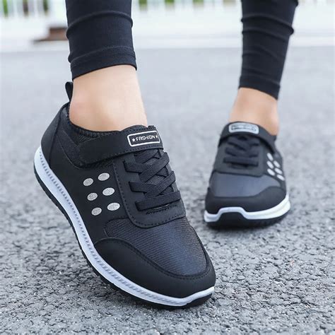 QEJEVI Women Sports Walking Shoes Comfortable Winter Sneakers Outdoor ...