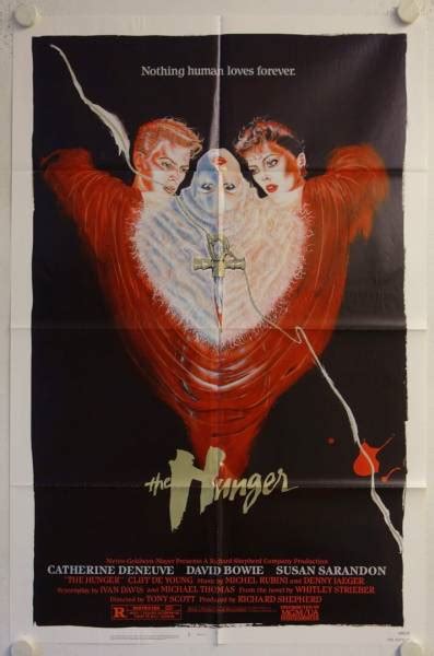 The Hunger original release US Onesheet movie poster