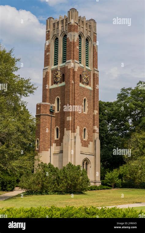 Michigan State University Campus Stock Photo - Alamy