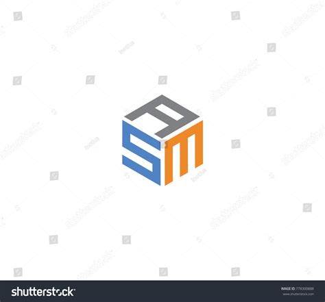 Letter Asm Logo Hexagon Logo Vector Stock Vector (Royalty Free) 778300888 | Shutterstock