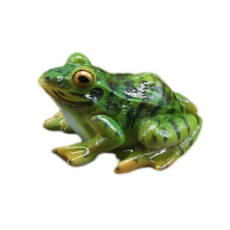 Yesbay Frog Statue Mini Resin Terrarium Micro Landscape Frog Miniature for Gift,Frog - Walmart ...