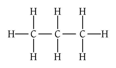 Give the structural formula for 2 -methyl propane.