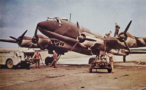 Fueling up an FW 200 Condor. Date unknown. : r/GermanWW2photos