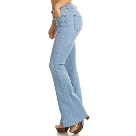 Fashion2love - Classic Premium Denim, Flare Bootleg Bootcut Jeans - Walmart.com - Walmart.com