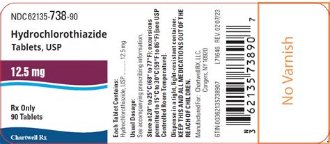 Hydrochlorothiazide Tablets: Package Insert - Drugs.com