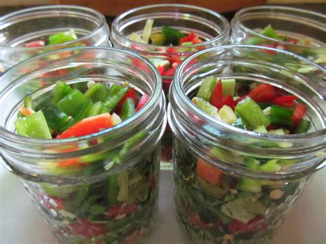 Hot Peppers in Jars for Canning