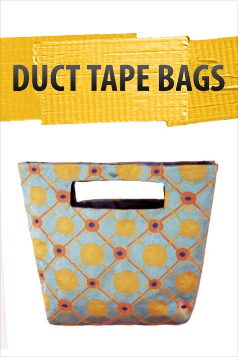 Duct Tape Bags! - Instructables