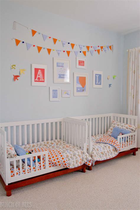 Twin Boys Toddler Room - Project Nursery