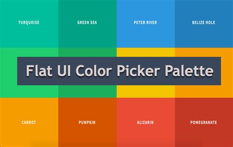 Flat UI Color Codes – WebNots