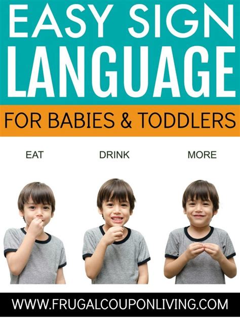 Easy Baby Sign Language | 25 Basic Signs and Words For Moms