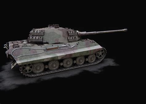 ArtStation - Panzer VI - Tiger II - German Heavy Tank | Game Assets