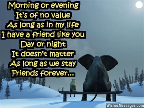 Good Night Poems for Friends – WishesMessages.com