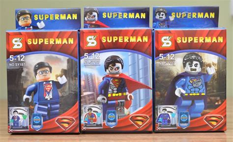 Cheap Fake Superman Lego Minifigures : crappyoffbrands