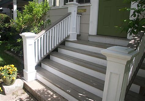 Front Steps, Railings and Newel Posts « EDGEWATER WOODWORK