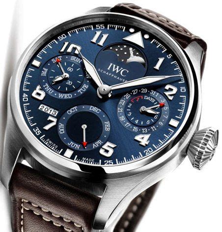 IWC Big Pilot Perpetual Calendar Limited Edition nel 2024 | Orologi di lusso, Orologi da uomo ...