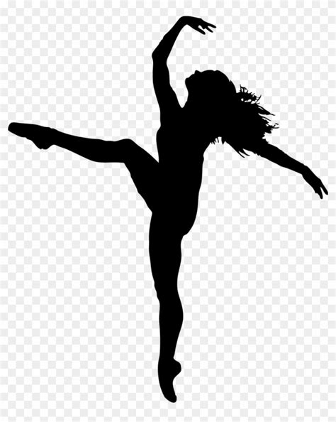 Jazz Dance Silhouette Ballet Dancer Clip Art - Clip Art Dance ...