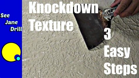 How to Do a Knockdown Texture in 3 Easy Steps