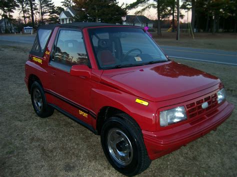 90 GEO TRACKER 4X4 CONVERTIBLE SIDEKICK RARE LSI TOWING RUNS GREAT NEW ...