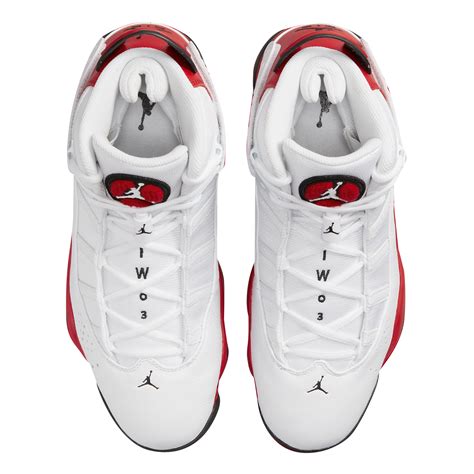 Jordan 6 Rings White Red 322992-126 - KicksOnFire.com