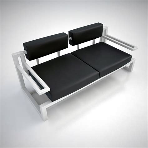 Set Design Furniture Sofa 3d Model