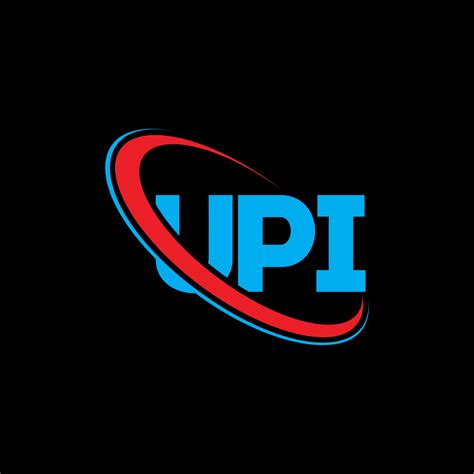 UPI logo. UPI letter. UPI letter logo design. Initials UPI logo linked with circle and uppercase ...