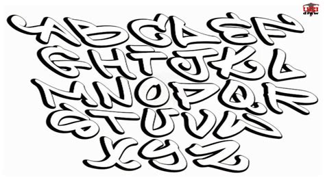 How To Draw Graffiti Letters For Beginners This tutorial shows the ...