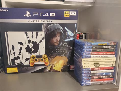 So I got ps4 pro and a "few" games. What do I play first? 😏 : r/PS4Pro