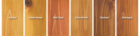 Stain Colors - One Time Wood