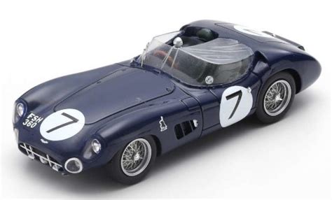 Diecast model cars Aston Martin DBR1 1/43 Spark RHD No.7 24h Le Mans ...