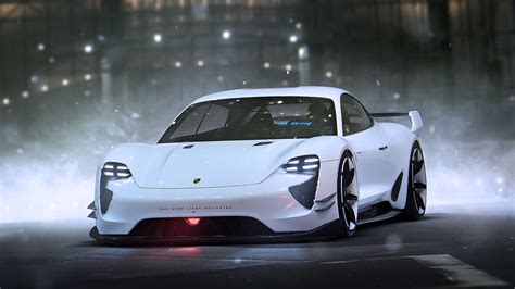 Porsche Mission E Concept Wallpaper - HD Car Wallpapers #5936